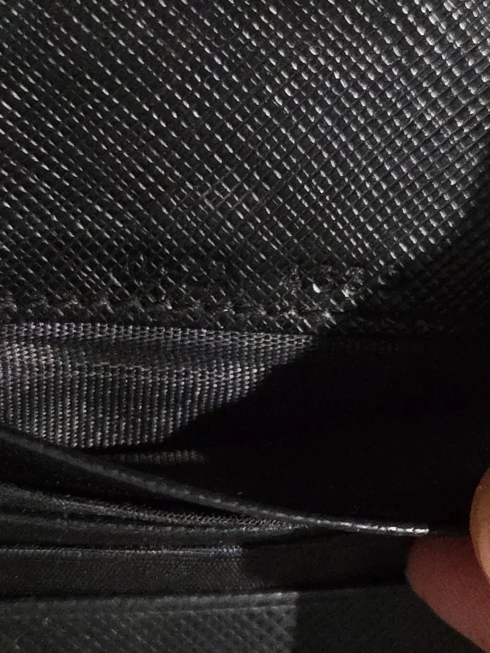 Salvatore Ferragamo vintage Saffiano Leather Gancini Wallet
